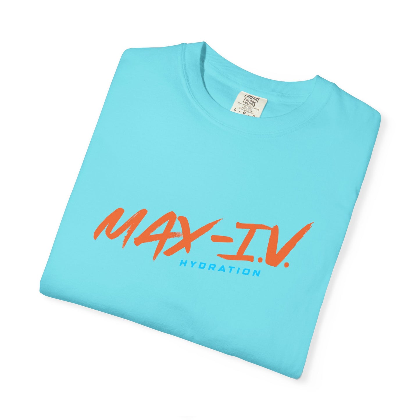 MAX-IV Cotton T-shirt (orange logo)