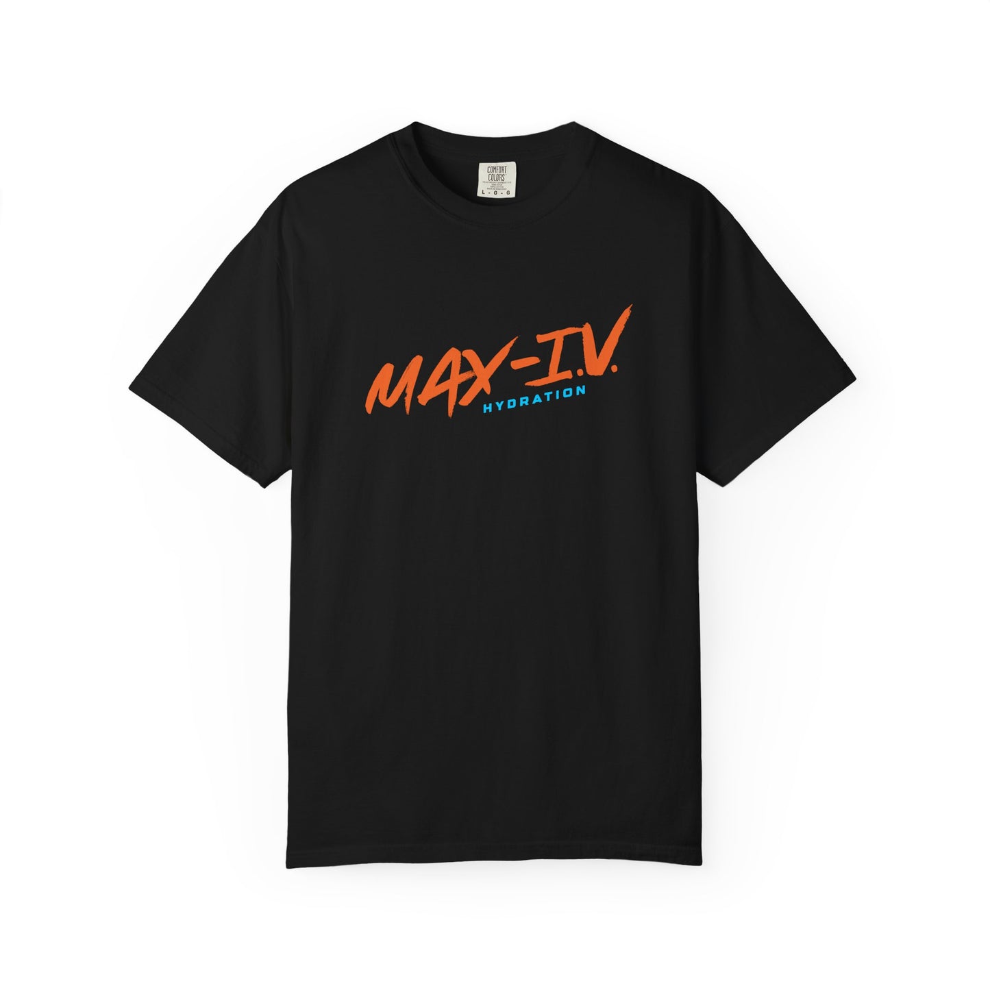 MAX-IV Cotton T-shirt (orange logo)