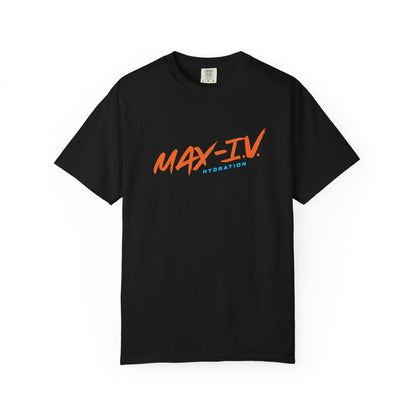 MAX-IV Cotton T-shirt (orange logo)