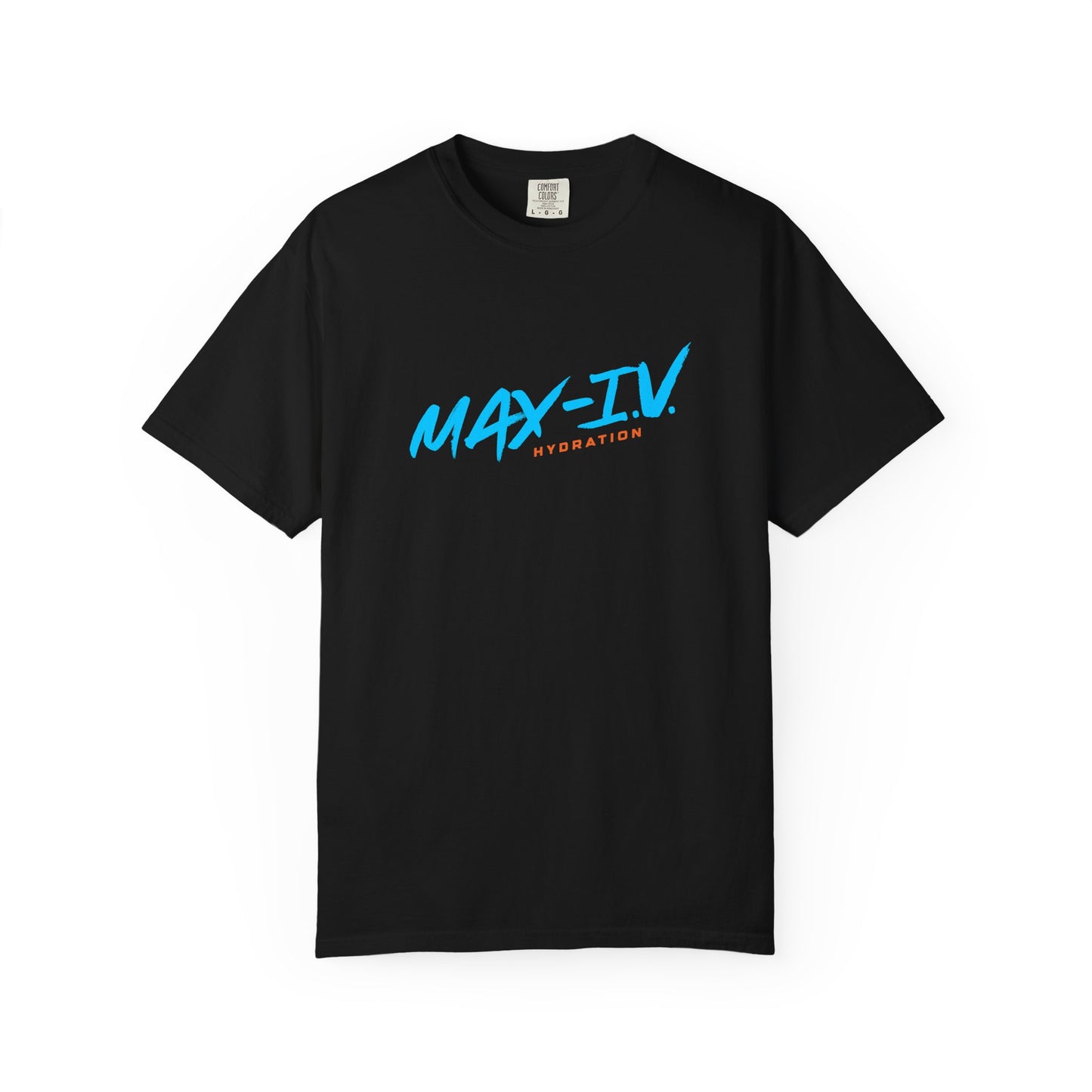 MAX-IV Cotton T-shirt (blue logo)