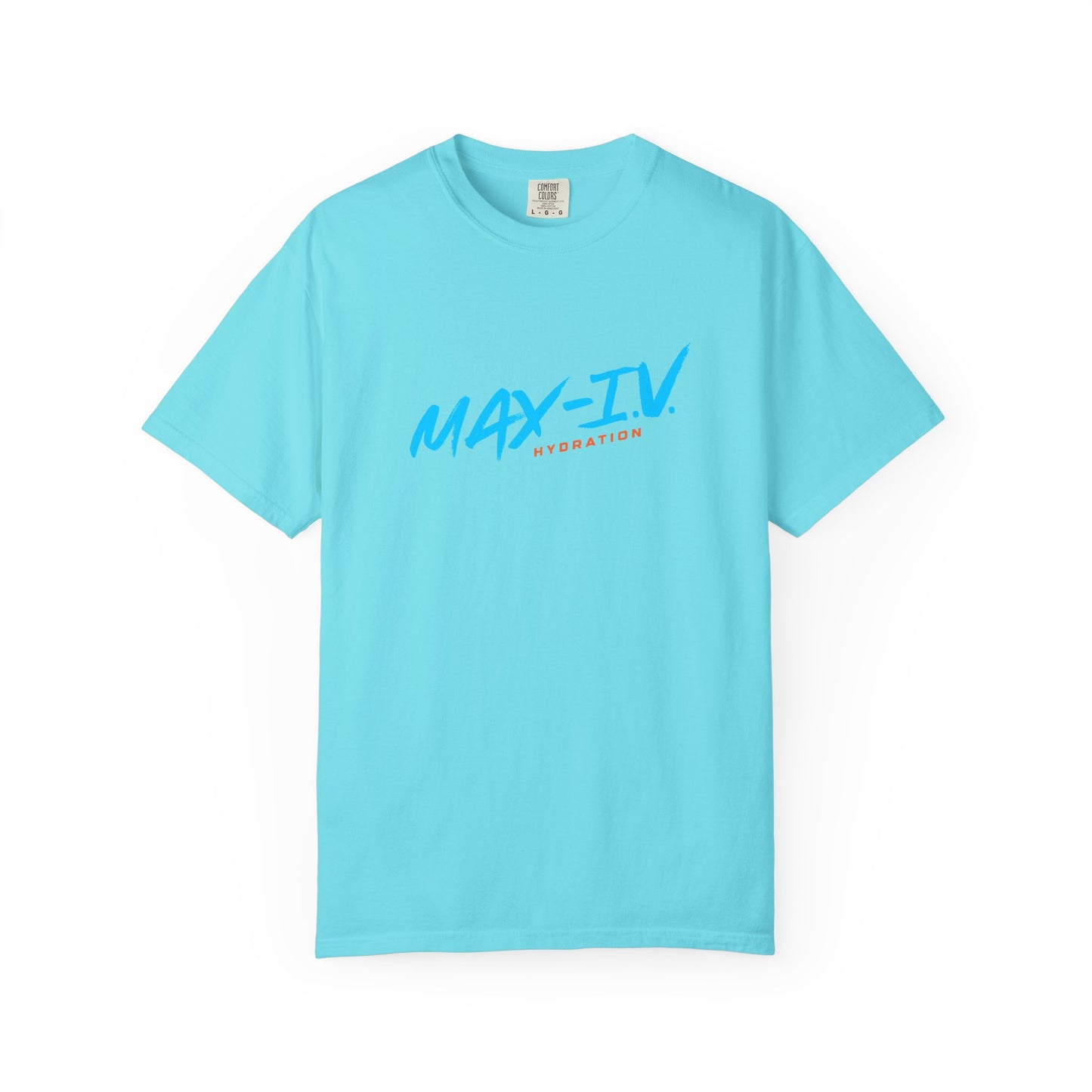 MAX-IV Cotton T-shirt (blue logo)