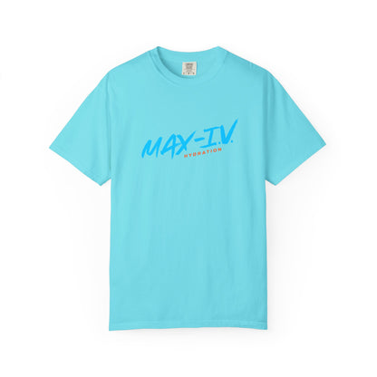 MAX-IV Cotton T-shirt (blue logo)