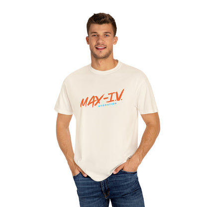 MAX-IV Cotton T-shirt (orange logo)
