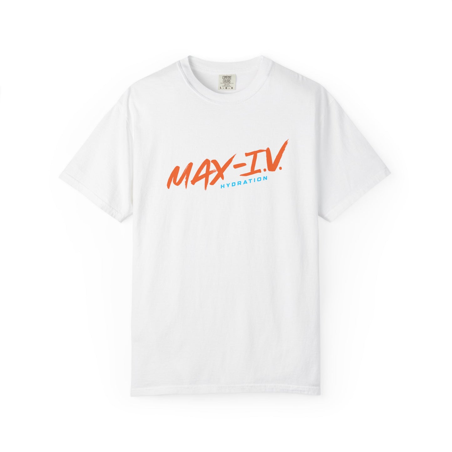 MAX-IV Cotton T-shirt (orange logo)