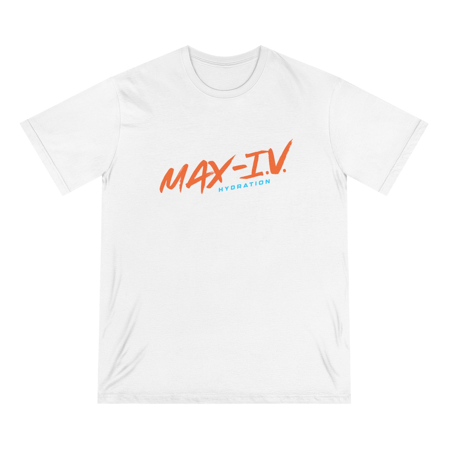 Organic MAX-IV Cotton T-shirt (orange logo)