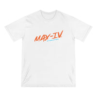 Organic MAX-IV Cotton T-shirt (orange logo)