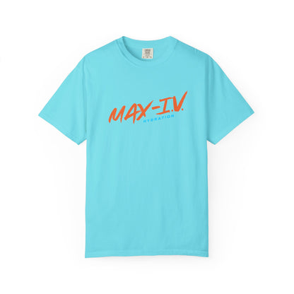 MAX-IV Cotton T-shirt (orange logo)