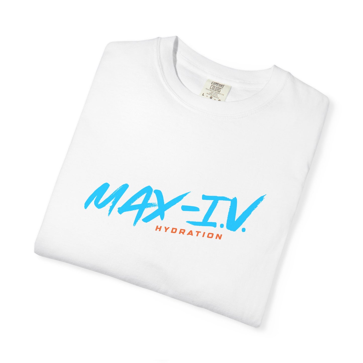 MAX-IV Cotton T-shirt (blue logo)