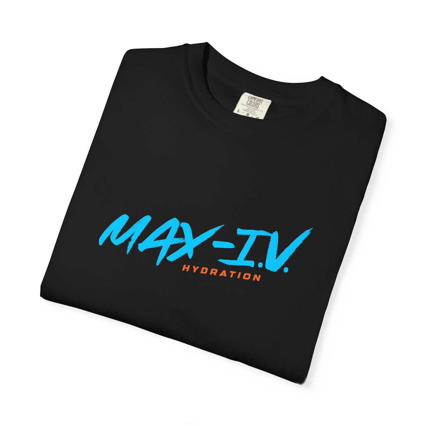 MAX-IV Cotton T-shirt (blue logo)