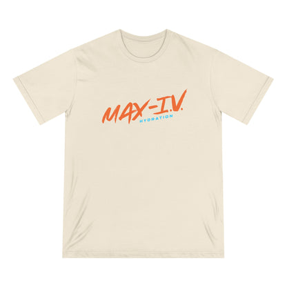 Organic MAX-IV Cotton T-shirt (orange logo)