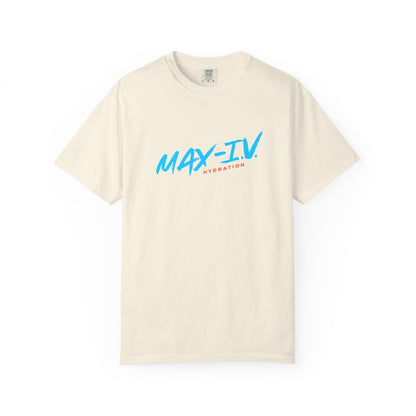 MAX-IV Cotton T-shirt (blue logo)