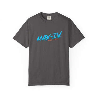 MAX-IV Cotton T-shirt (blue logo)