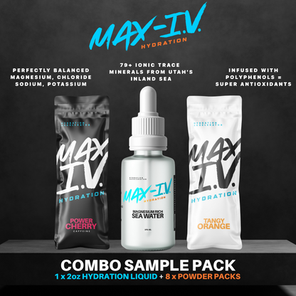 Max-IV Hydration Sample Pack